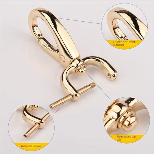 Detachable Bag Swivel Hooks for DIY Bags and Purses
