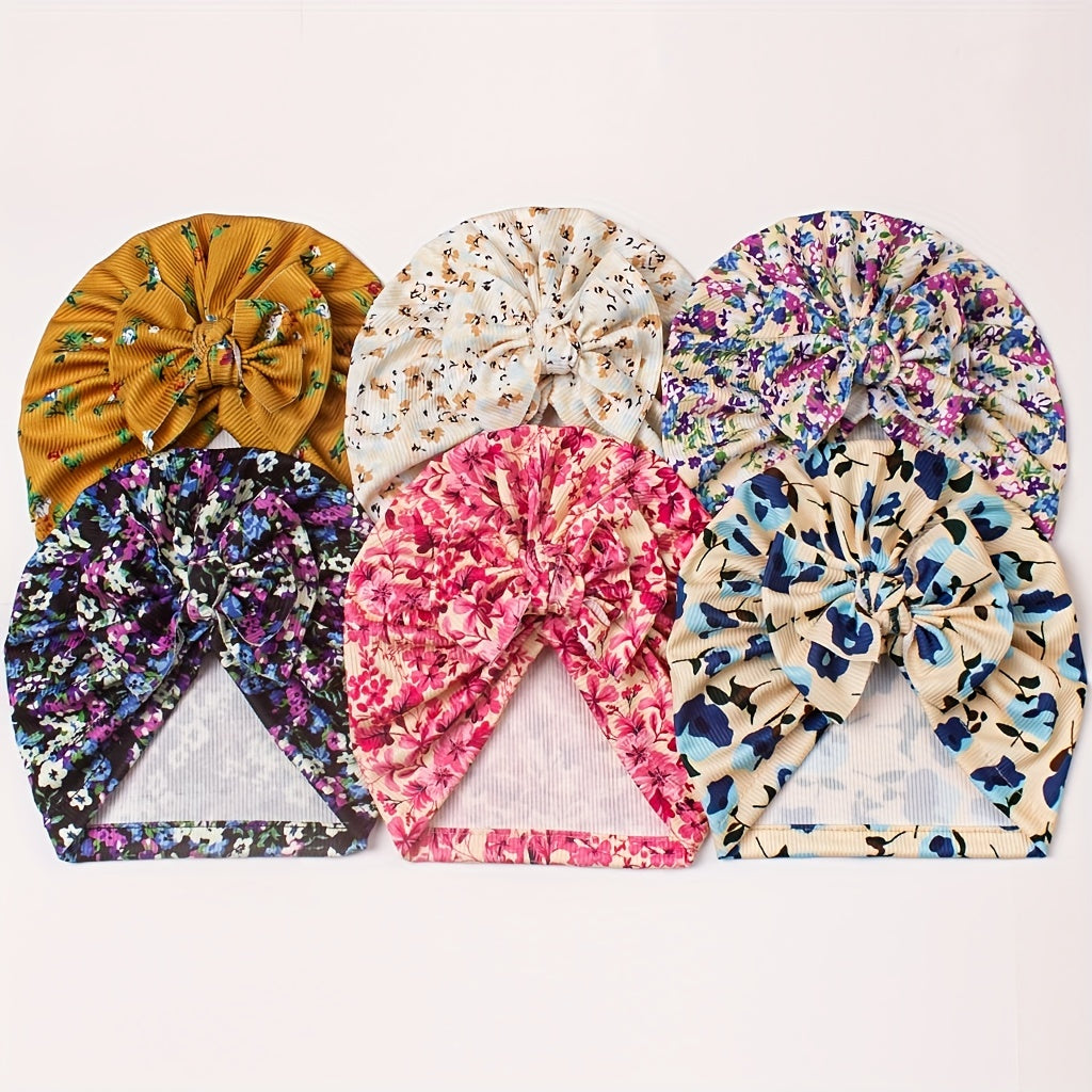 Baby Turban Headwarp Soft Bow Knotted Hat