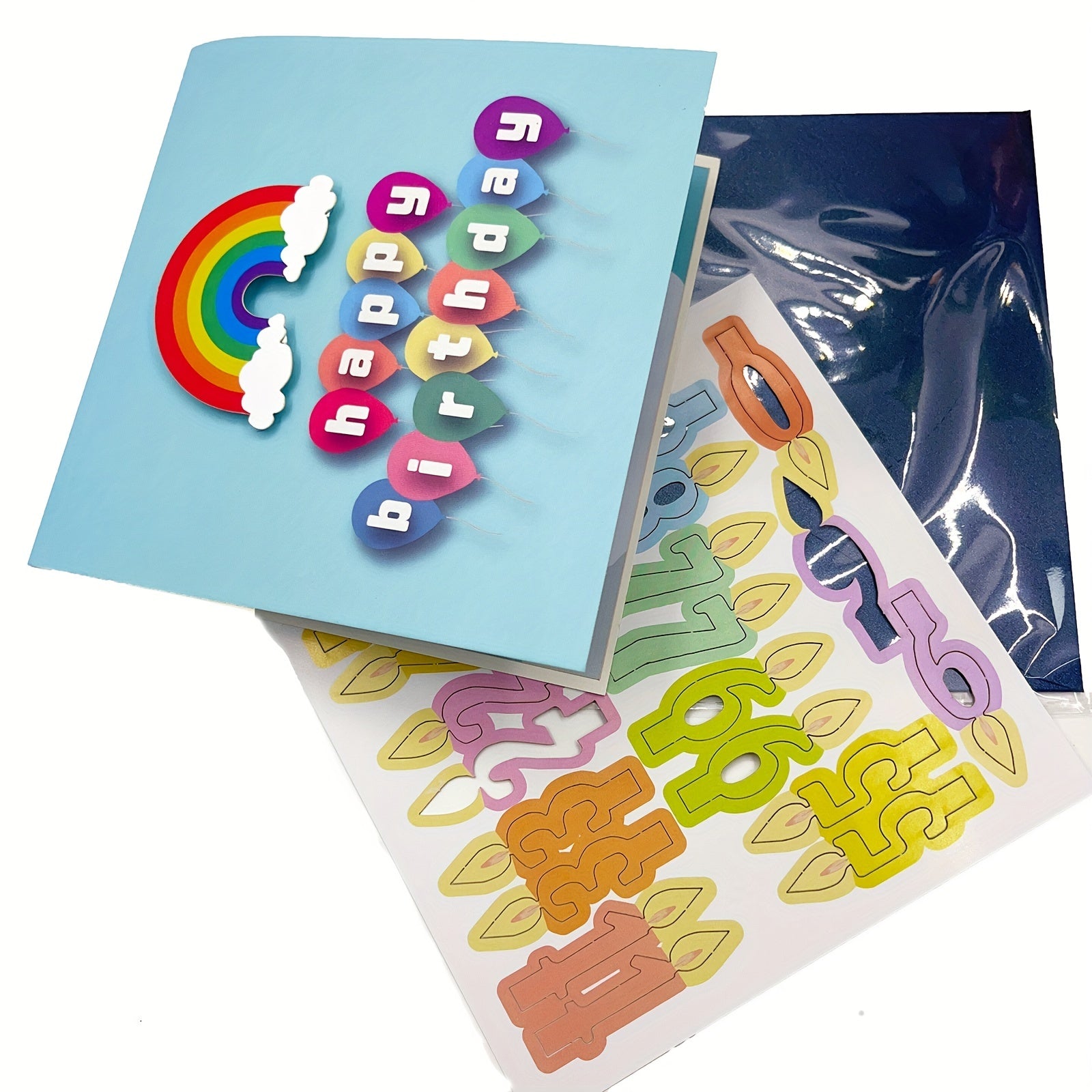 Musical Birthday Cards 3D Pop Up DIY Number Birthday Cards