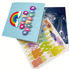 Musical Birthday Cards 3D Pop Up DIY Number Birthday Cards