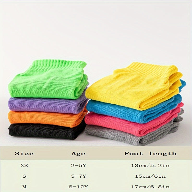 5 Pairs Baby Boy's Non Slip Socks Soft and Comfy