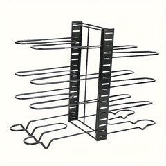 Detachable Folding Kitchen Shelf Pot Rack Countertop Storage