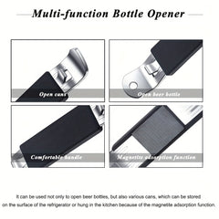 3pcs Stainless Steel Bottle Opener Multifunctional Can Opener Bar Accessories