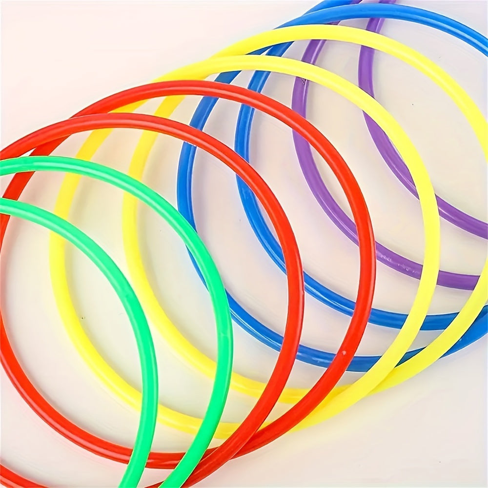 Colorful Ring Set for Family Gatherings and Carnival Games