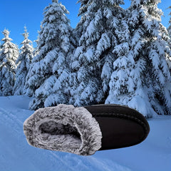Women's Winter Plush Moccasin House Slippers Memory Foam Indoor Shoes