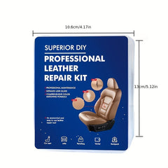 Car Leather Repair Cream Kit - DIY Seat Peeling Restoration