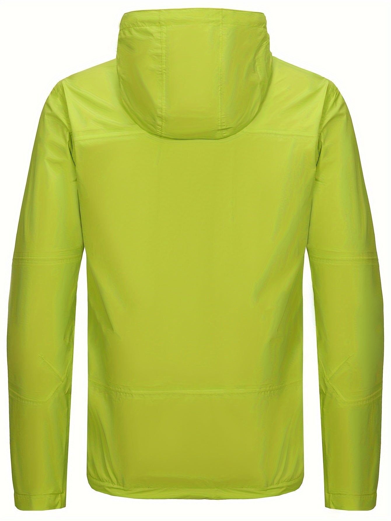 Men's Lightweight Hooded Waterproof Jacket for Outdoor Activities