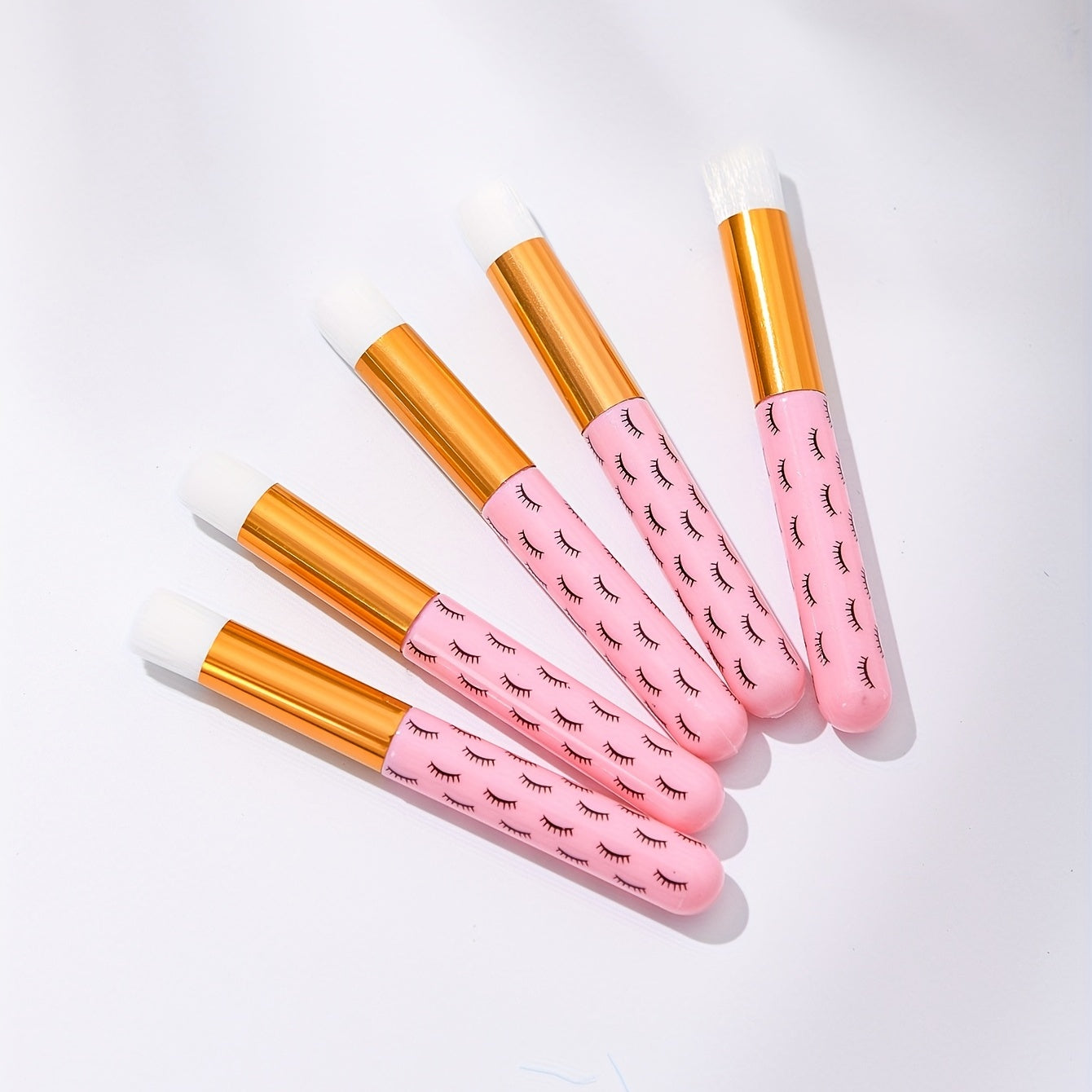 5pc Lash Shampoo Brushes Eyelash Extension Cleaning Brush Blackhead Remover Tool