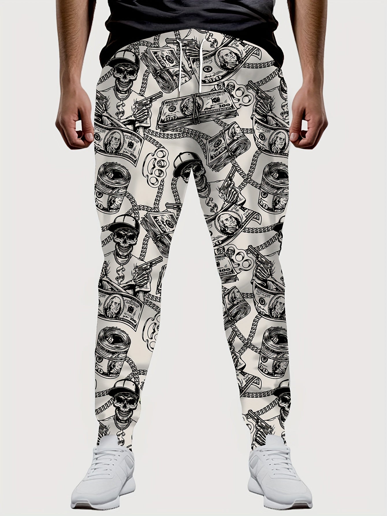 American Flag Pattern Printed Men s Trousers