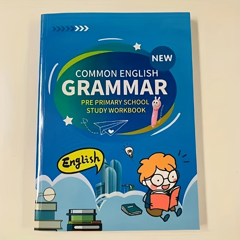 English Grammar Workbook for Kids - Interactive Study Guide with Fun Activities