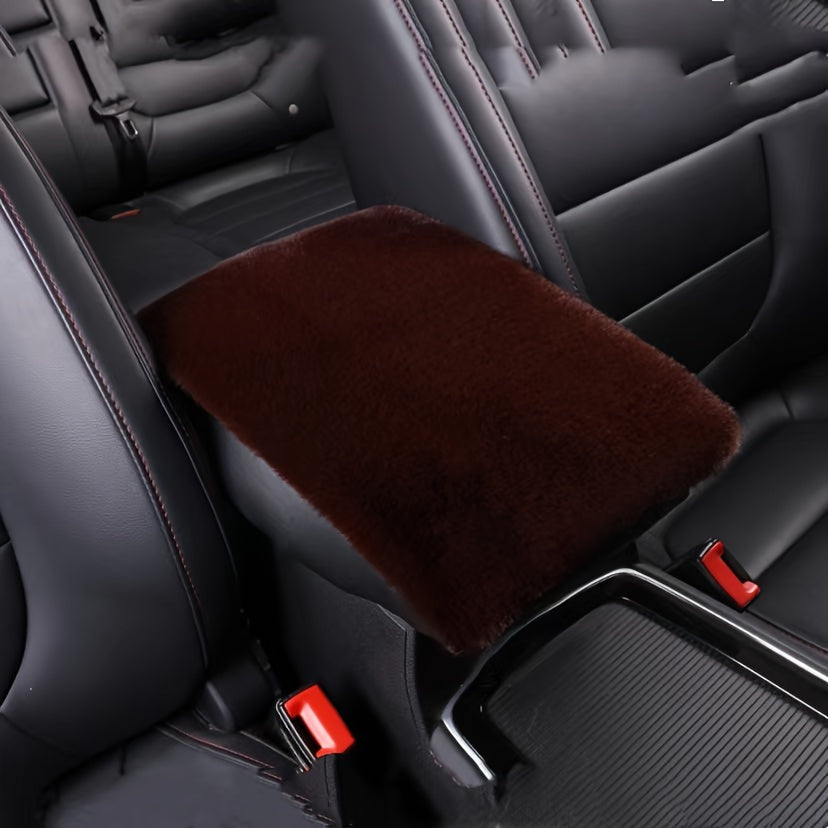 Car Armrest Pad Soft Plush Armrest Pad Car Center Armrest Pad Car Accessories