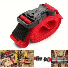 2pcs Cargo Tie Down Strap Quick Release Buckle Adjustable Heavy Duty Straps