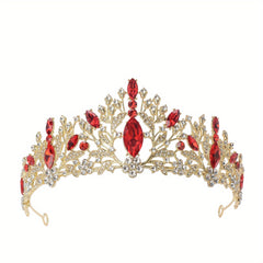 Rhinestone Decor Headband Crown Wedding Headband Crystal Bridal Headband