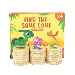 Dinosaur Matching Game Puzzle Wooden Toys