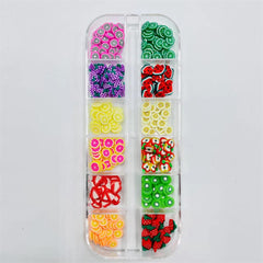 Fruit & Flower Slices Nail Art Decals - DIY Crafts