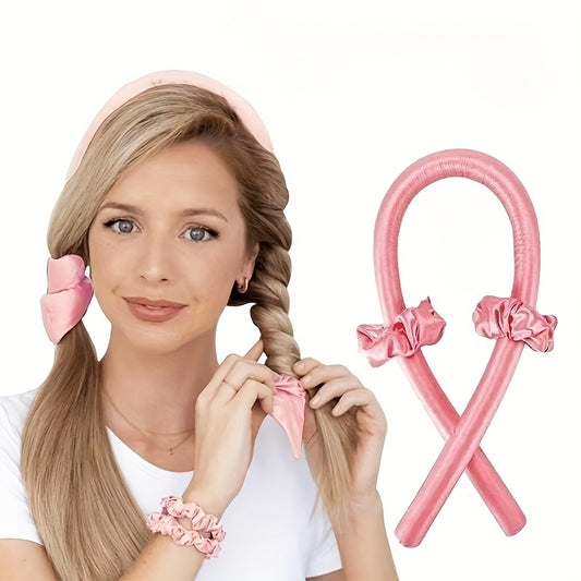 Heatless DIY Curly Hair Styling Tool for Girls
