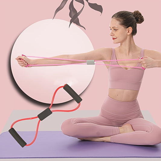 8 Shape Resistance Band for Home Workouts and Pilates