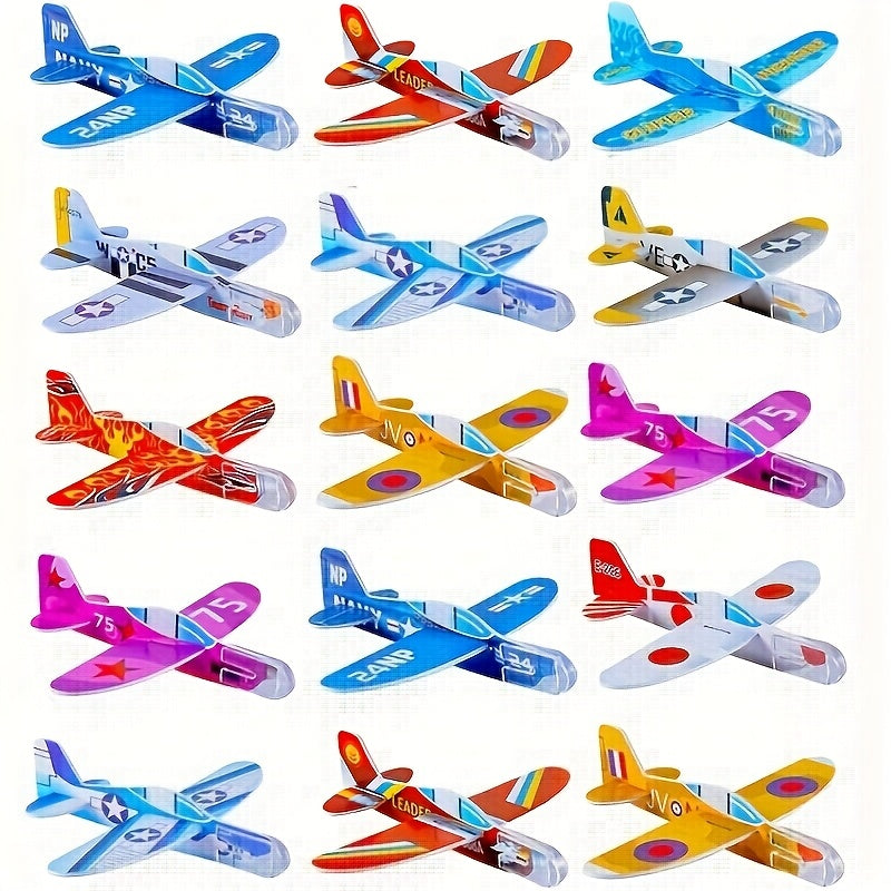 40pcs Glider Bulk Airplane Toy Set for Party Favors Classroom Prizes
