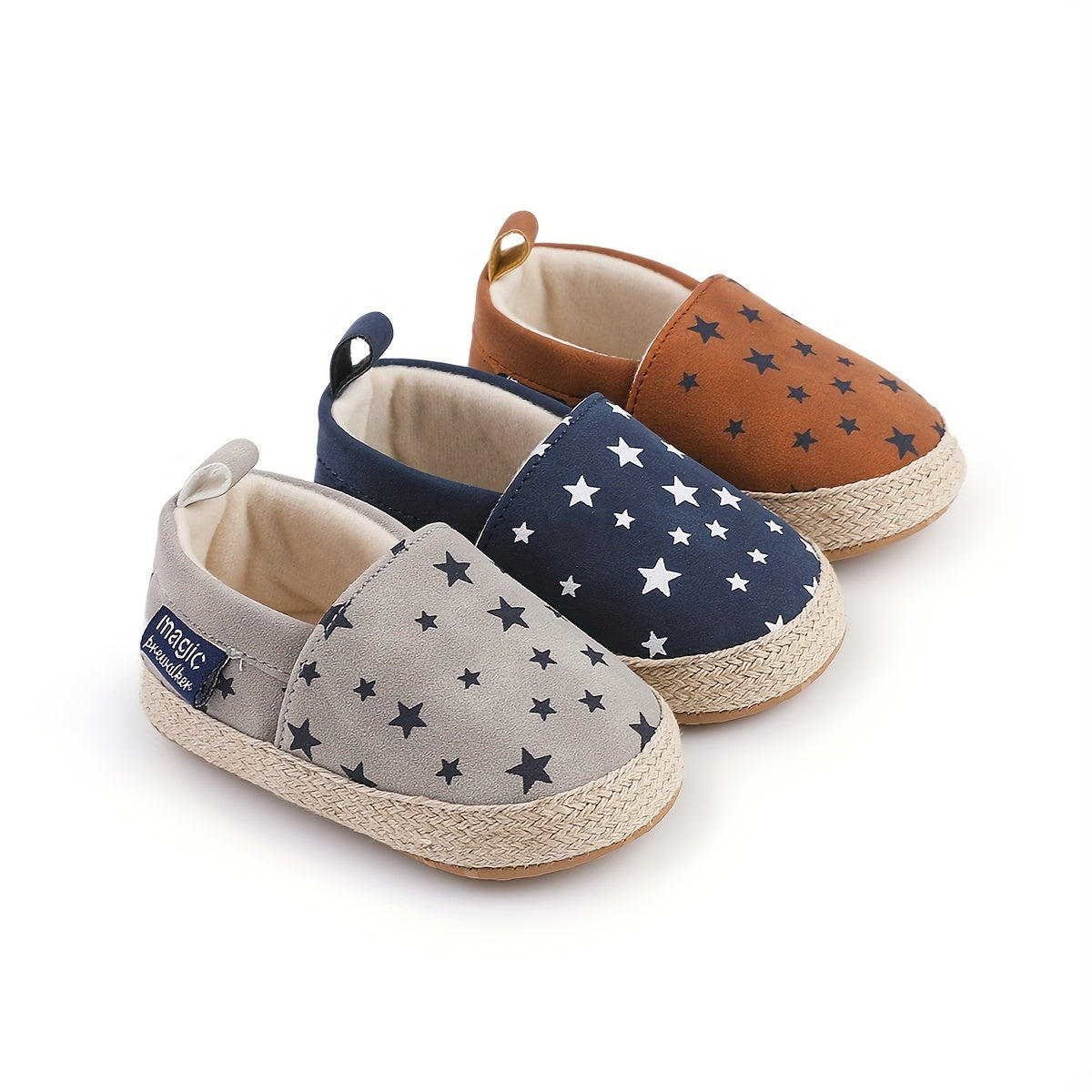 Baby Boys Slip On Walking Shoes Lightweight Comfortable Non Slip Flat Shoes