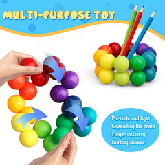 Deformable Toy Balls for Kids 3+ - Logical Thinking Gift