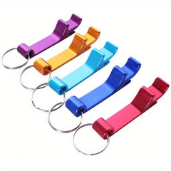 5pcs Outdoor Camping Survival Pocket Tool Solid Aluminum Beer Bottle Opener
