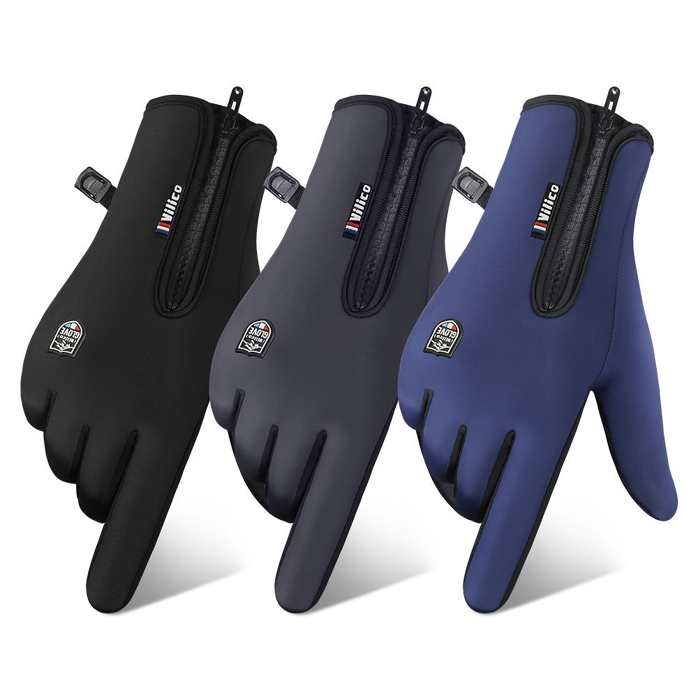 Coldproof Windproof Sports Gloves Cycling Skiing Winter Warm Gloves