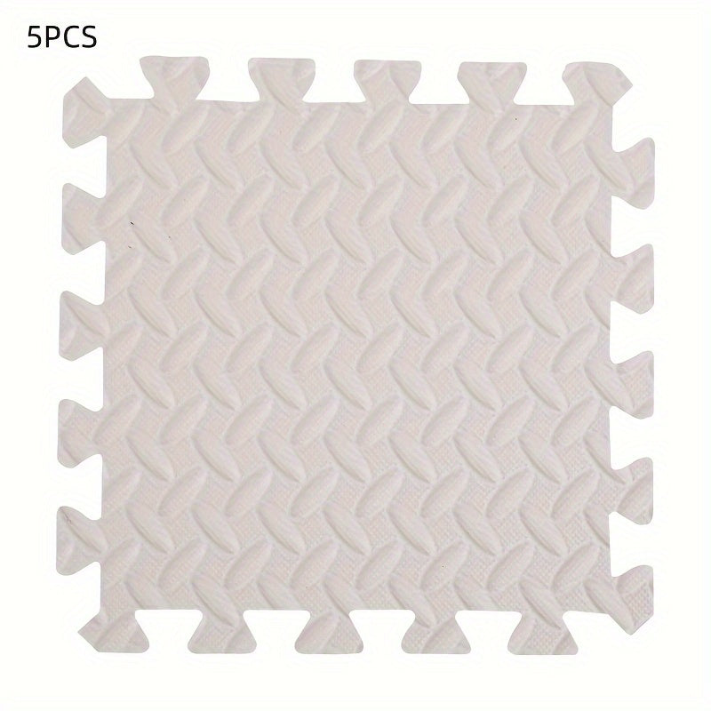 5pcs Foam Mat Anti fall Floor Bedroom Thickened Mat Washable