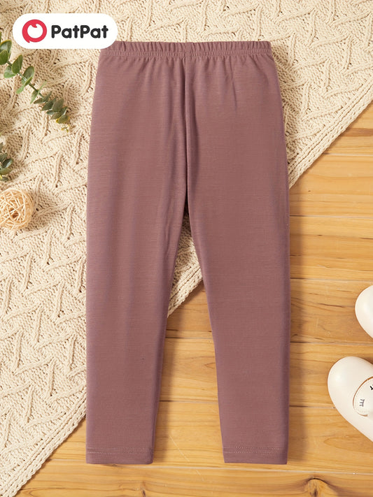 Toddler Girls Casual Basic Legging Pants
