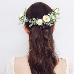 Green Plants Hair Comb for Girls