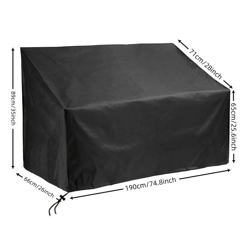 Waterproof UV Resistant Garden Chair Cover 210D Oxford Fabric for Stacking Chair