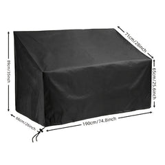 Waterproof UV Resistant Garden Chair Cover 210D Oxford Fabric for Stacking Chair