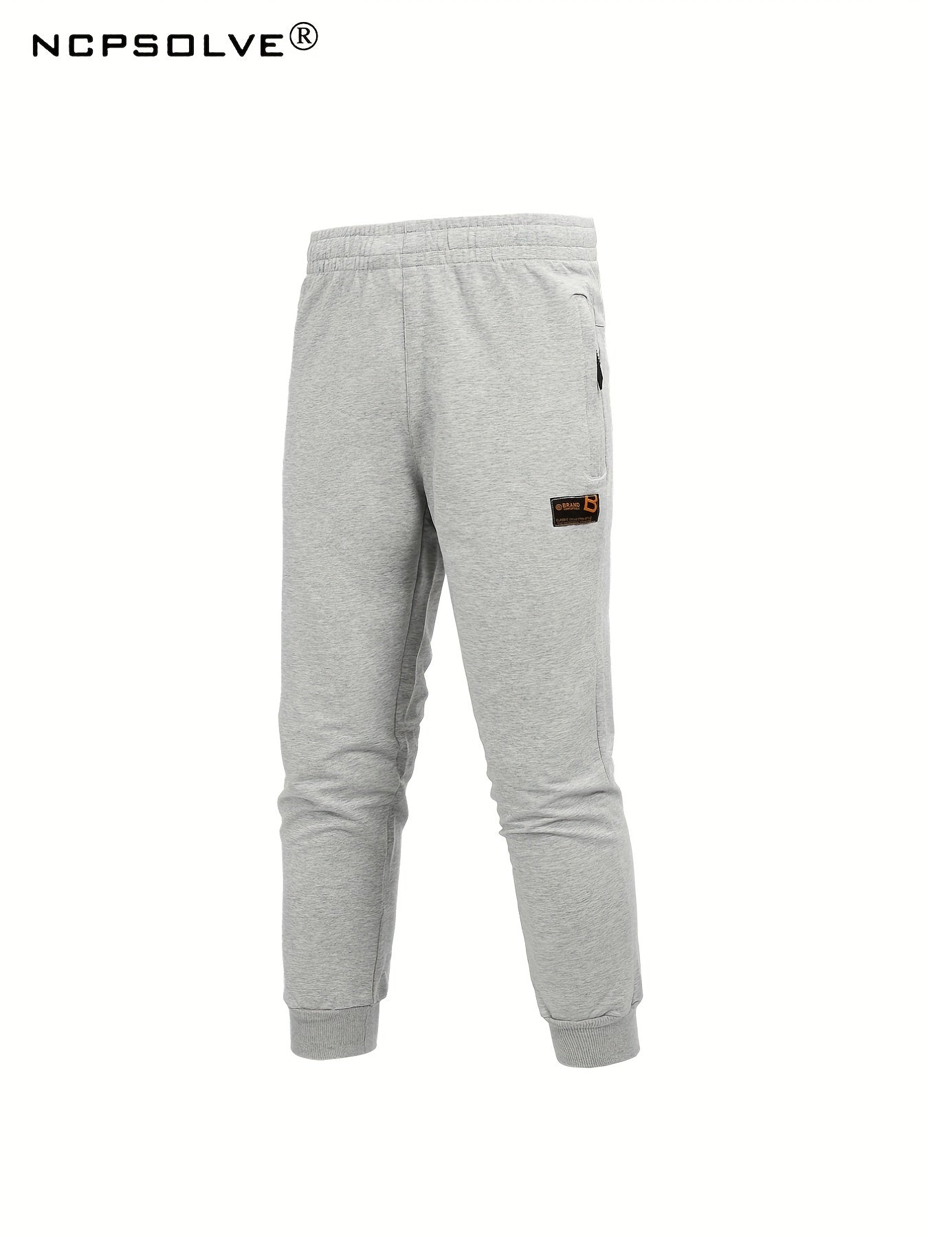 Men's Zip Up Hooded Jacket & Stretch Joggers Set