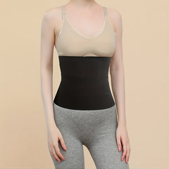 Women's Elastic Waistband Yoga Sauna Belt Fitness Corset Waist Trimmer Sweatband