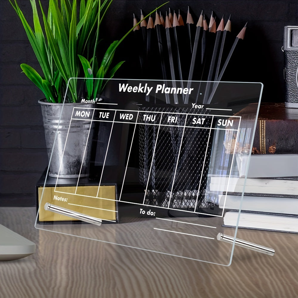 Acrylic Weekly Planner Message Board