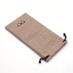 10pcs Waterproof Sunglasses Bags Unisex Print Glasses Cloth Bags