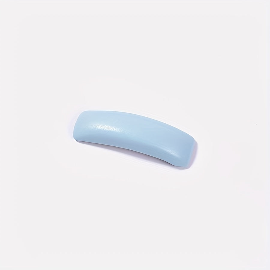 PU Leather Hair Clip Solid Style Hair Clip For Women