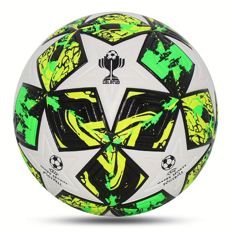1PC Standard Size 5 Soccer Ball Indoor Outdoor Game Competition Training Inflata