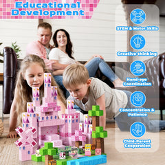 Princess Castle Garden DIY Creative World Building Toy