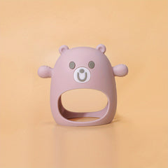 Animal Shape Teether Silicone Baby Teething Toy For 6M Baby Chew Toy