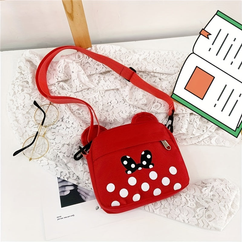 Boys Coin Purse Zipper Bag Adjustable Shoulder Strap Kids Accessories
