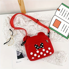 Boys Coin Purse Zipper Bag Adjustable Shoulder Strap Kids Accessories