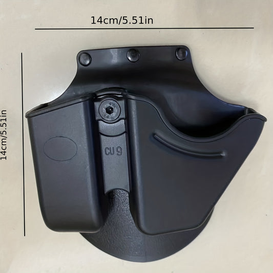 Quick Release Cuff Case Handcuff Holder with Magazine Pouch