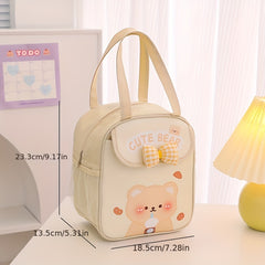 Large Capacity Portable Insulated Lunch Bag for School Work Picnic