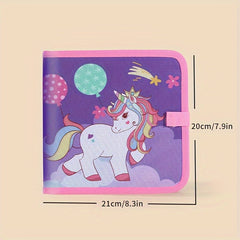 Blackboard Unicorn Reusable Drawing Board Toy for Kids