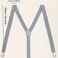 Men's Casual Elastic Suspenders Shoulder Strap