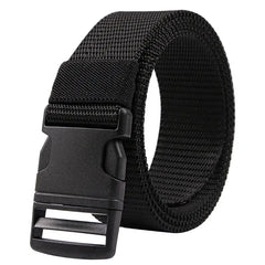 Men's Nylon Canvas Belt Military Tactical Outdoor Webbing Belt