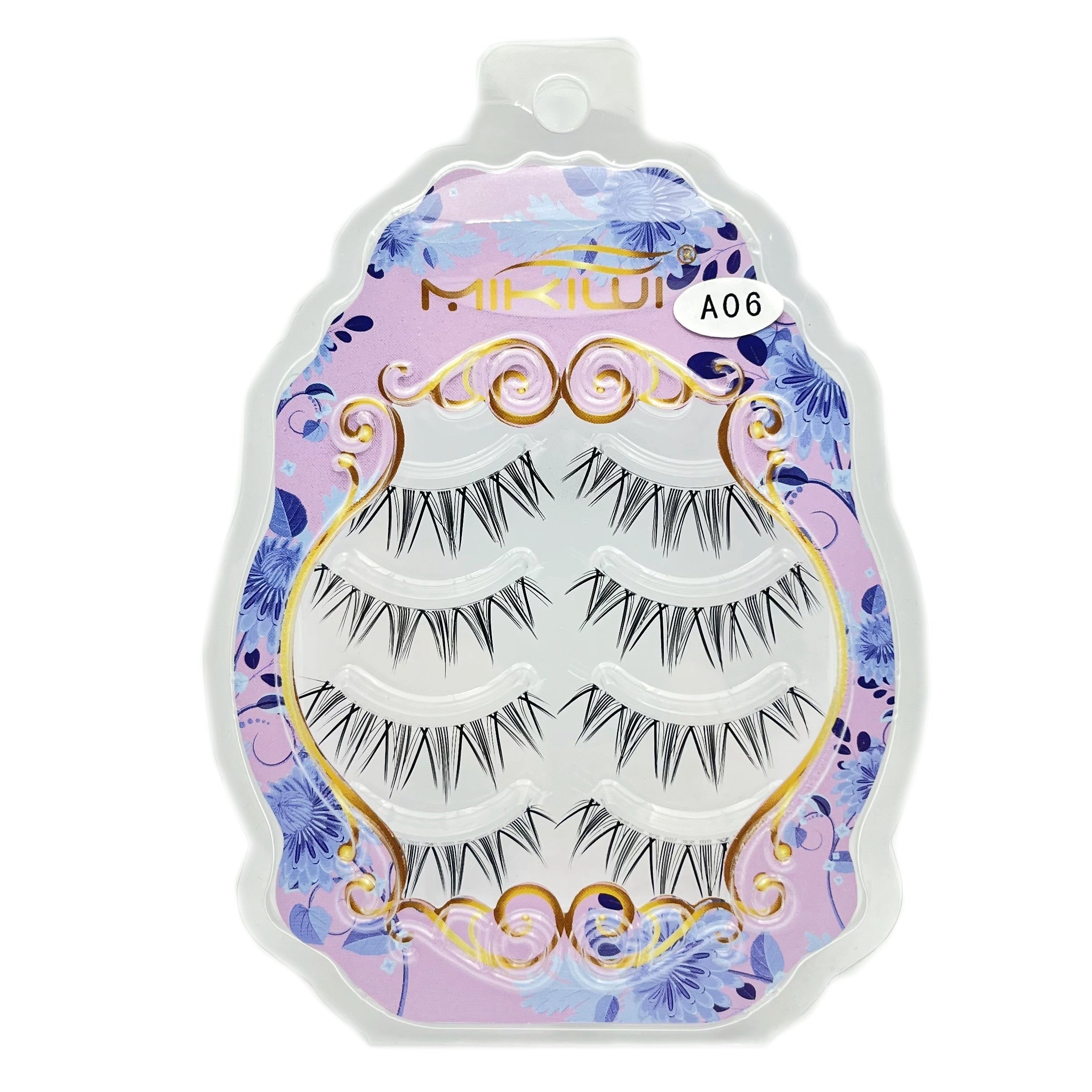 Spiky Anime False Eyelashes - Natural Look Japanese Lashes