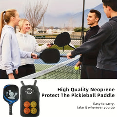 Pickleball Racket Set with Bag, Rackets, Covers, Outdoor & Indoor Balls