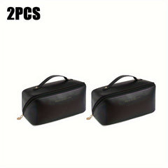 2pcs Large Women Toiletry Bags Waterproof Makeup Bag Portable Storage Gift
