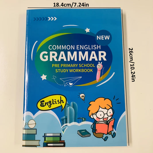 English Grammar Workbook for Pre School Kids